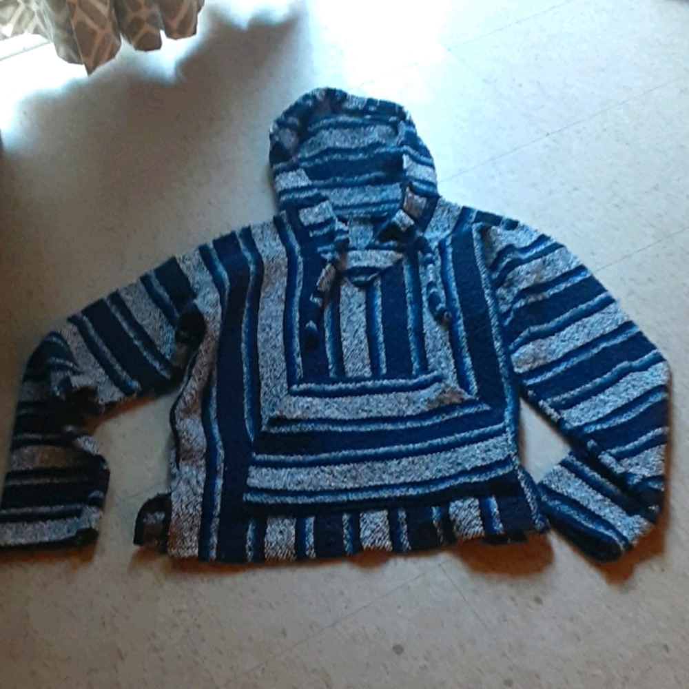 Mexican style poncho